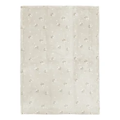 Kids Piccolo Bambino Blankets|Blankets>Printed Blanket With Socks - Beige