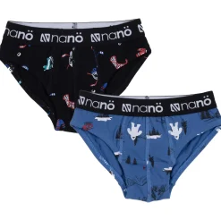 Kids/BOY Nano Underwear & Socks>Printed 2pk Briefs 2-7