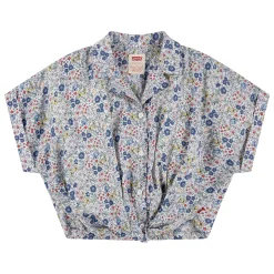 Kids Levis Printed Twist Button Top 7-16