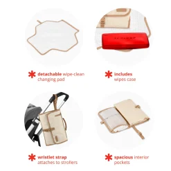 Skip Hop Pronto Signature Changing Station - Beige Swirl Dot