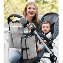 Skip Hop Pronto Signature Changing Station - Gray Melange