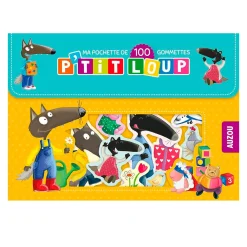Kids Auzou P'tit Loup : Ma Pochette De 100 Gommettes