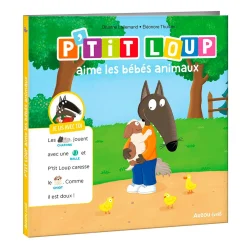 Auzou P'Tit Loup Aime Les Bébés Animaux