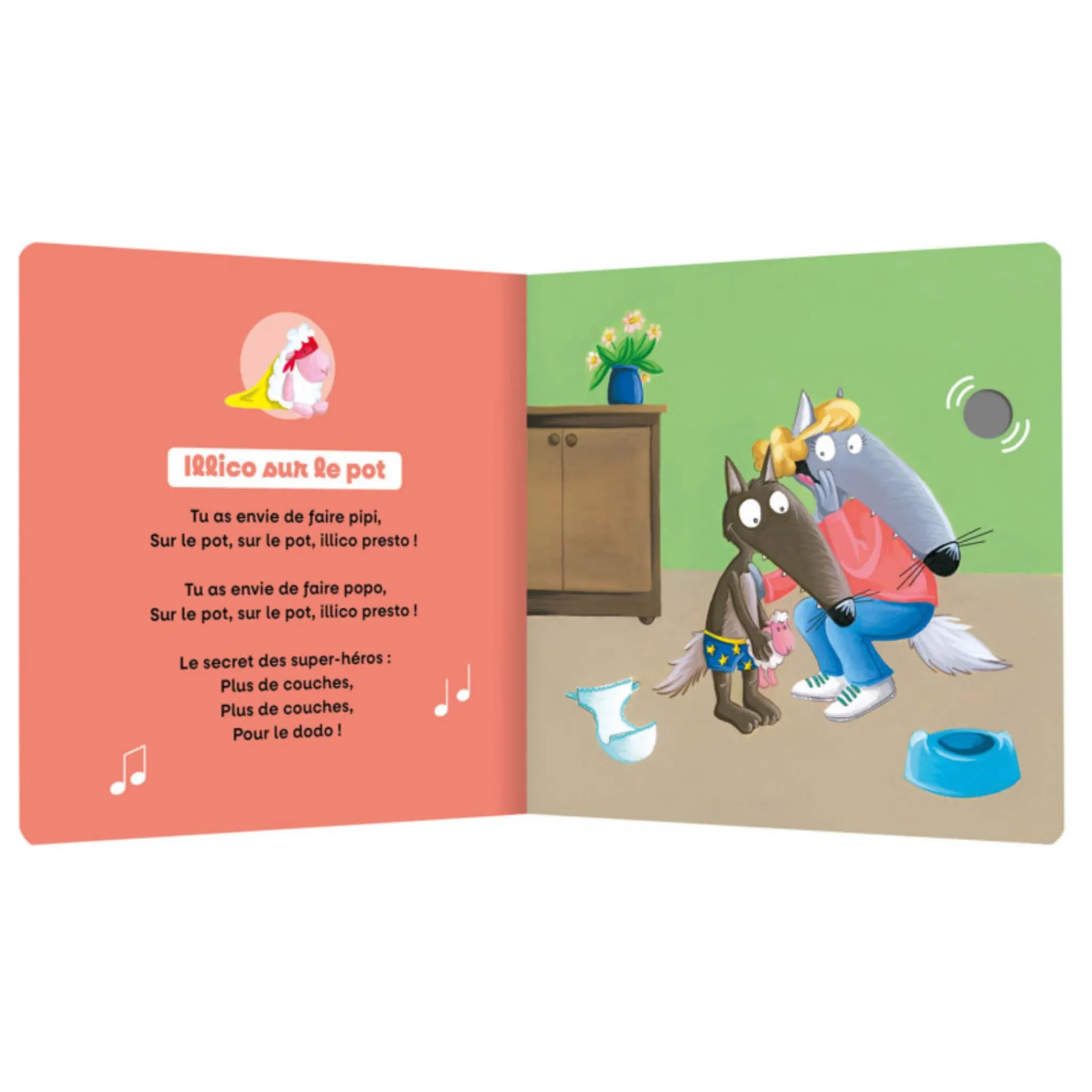 Auzou 2 Years And Over|Baby 0-2 Years>P'Tit Loup Mes Comptines Pour Bien Grandir