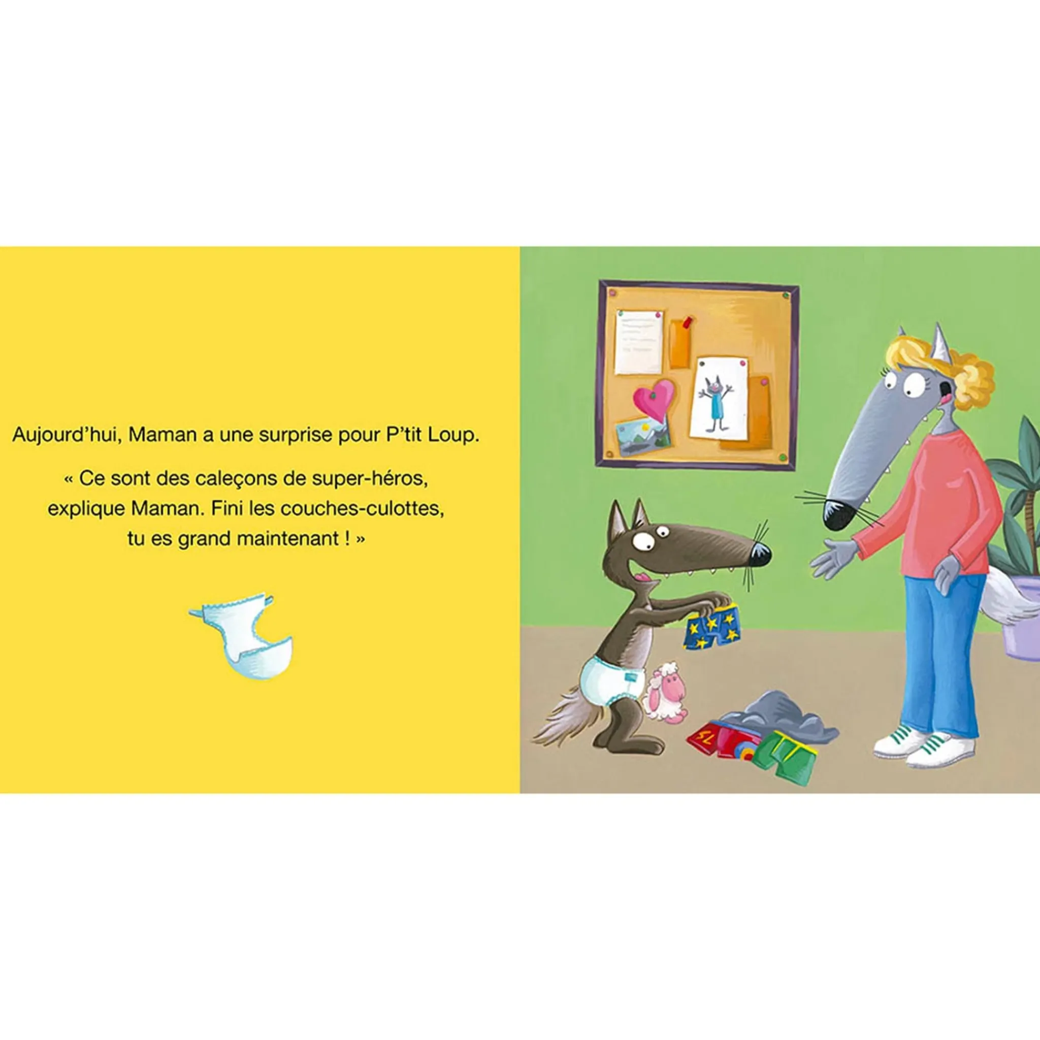 Auzou 2 Years And Over|Baby 0-2 Years>P'tit Loup Ne Met Plus de Couches