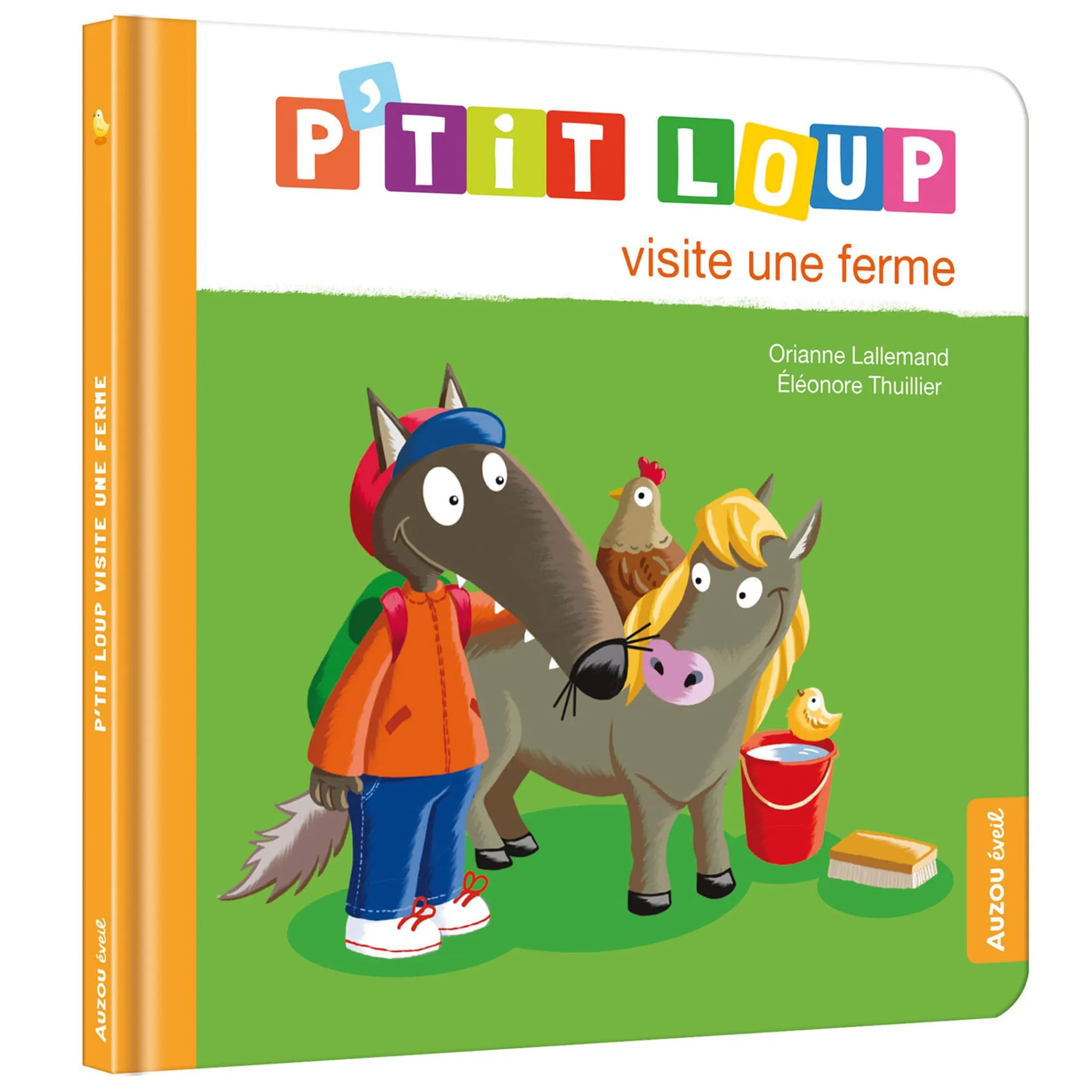 Auzou P'tit Loup Visite Une Ferme