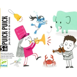 Kids Djeco Puick! Puick! - Mime and Sounds Game