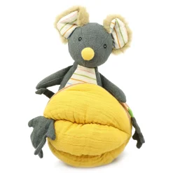Bebe Confort Plush Toys>Pumpkin Mouse Muslin