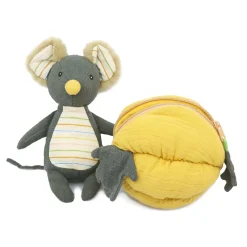Bebe Confort Plush Toys>Pumpkin Mouse Muslin
