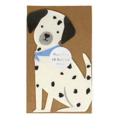Meri Meri Party Supplies>Puppy Napkins (16)