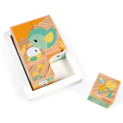 Kids Janod Pure 6-Block Tray