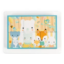 Kids Janod Pure 6-Block Tray