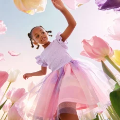 Kids Deux par Deux Purple Dress 7-10