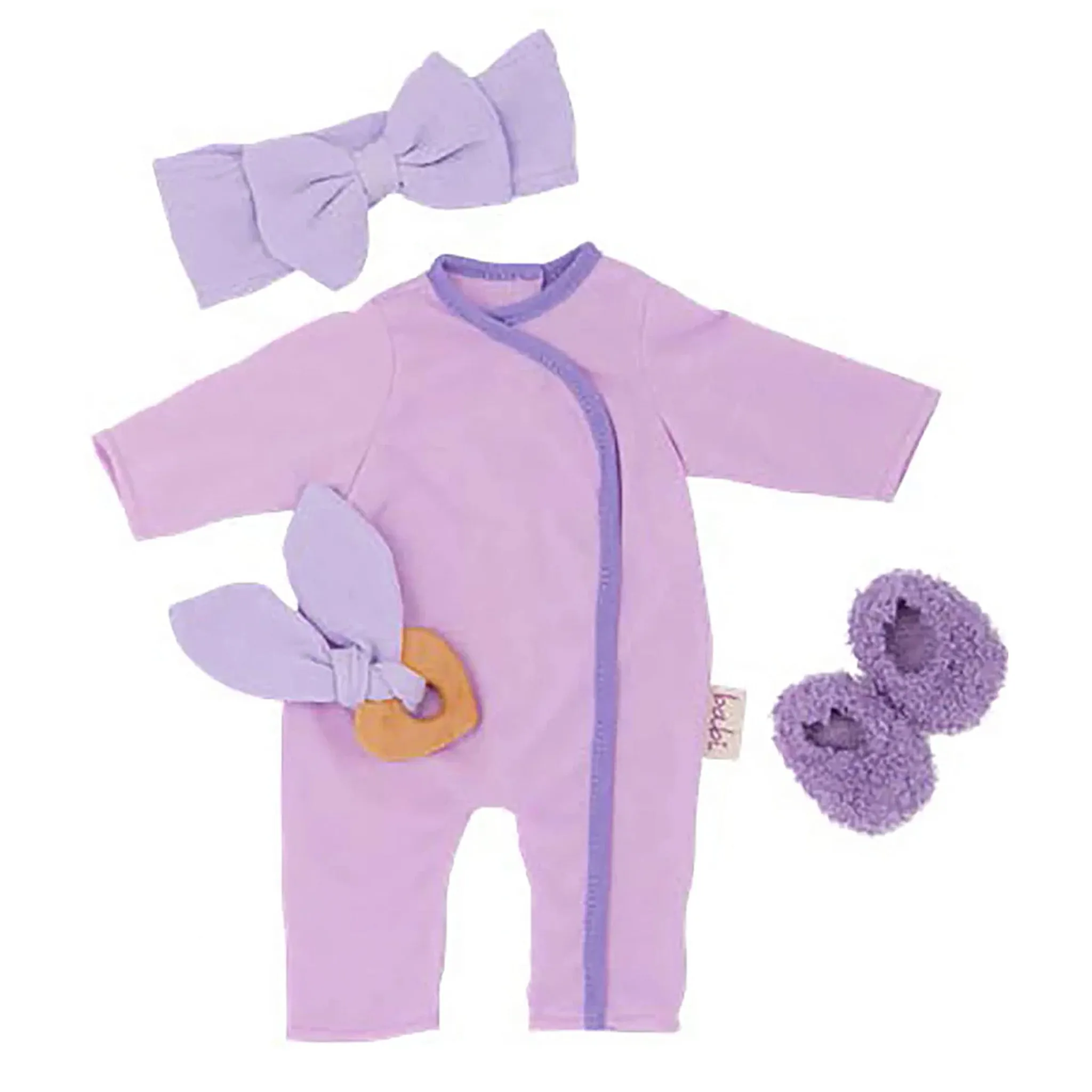 Babi Purple Pyjama With Slippers