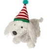 Mary Meyer Putty Dachshund With Christmas Hat