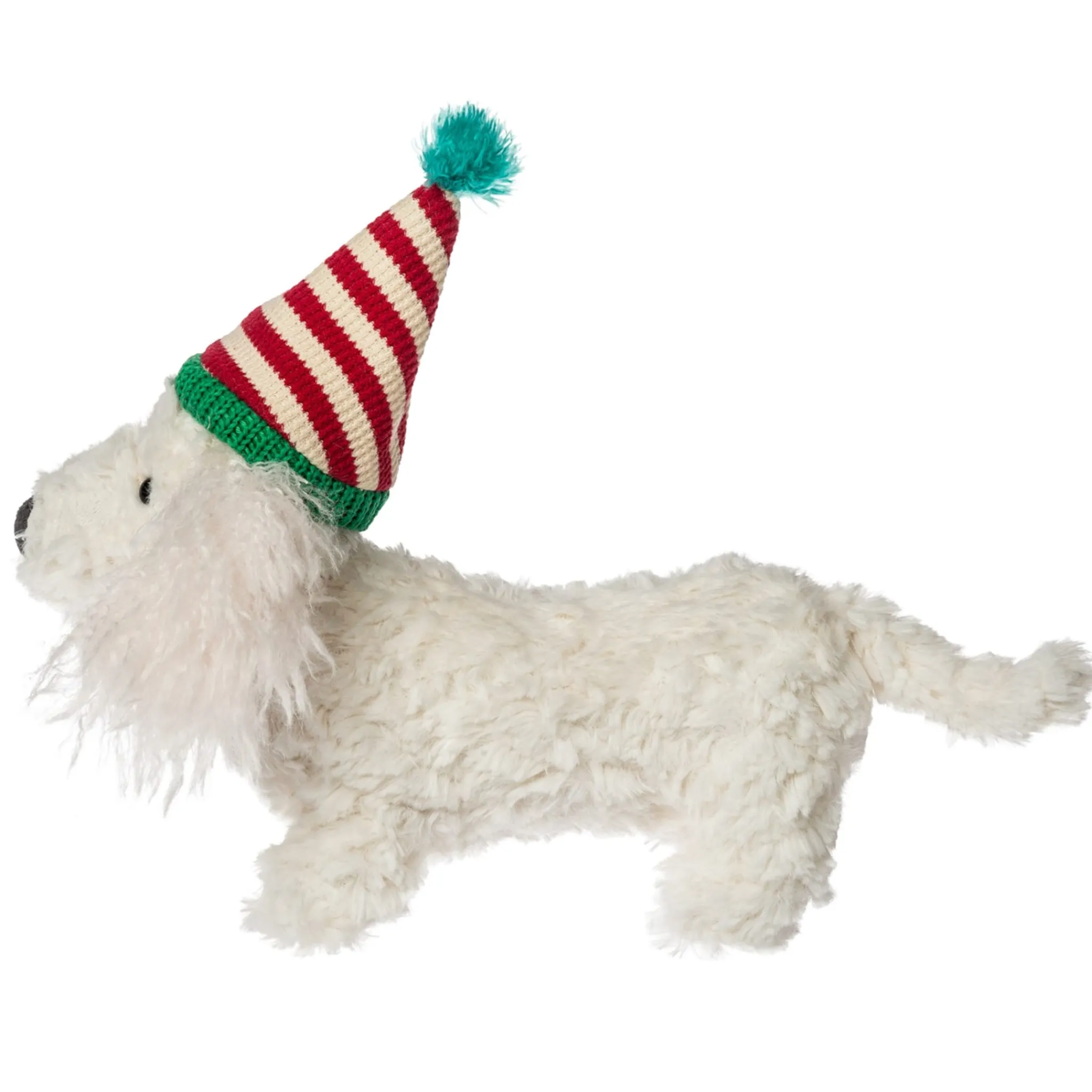 Mary Meyer Putty Dachshund With Christmas Hat