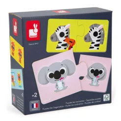 Kids Janod Puzzles>Puzzle - The Opposites