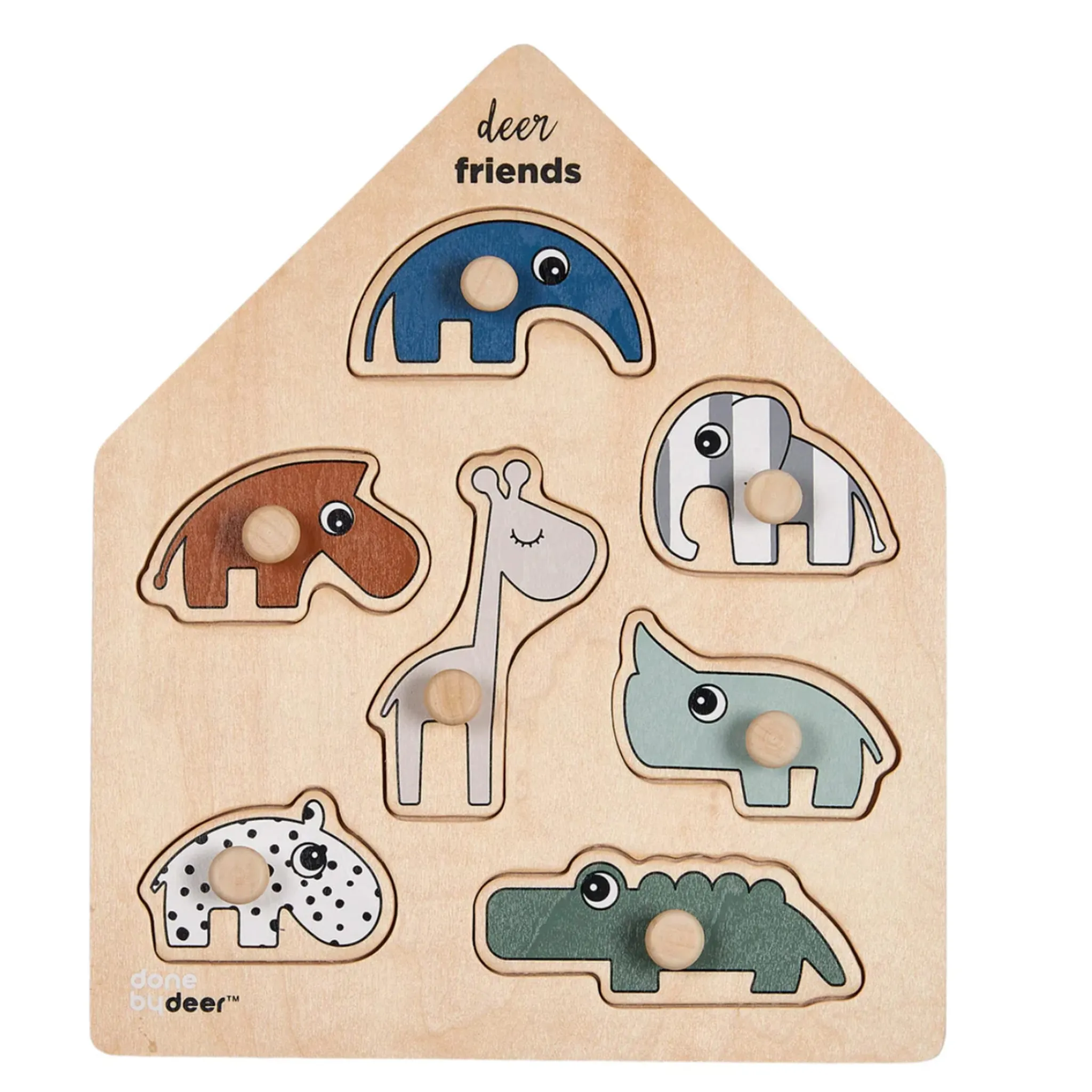 Kids Done By Deer Puzzles>Puzzle Deer Friends