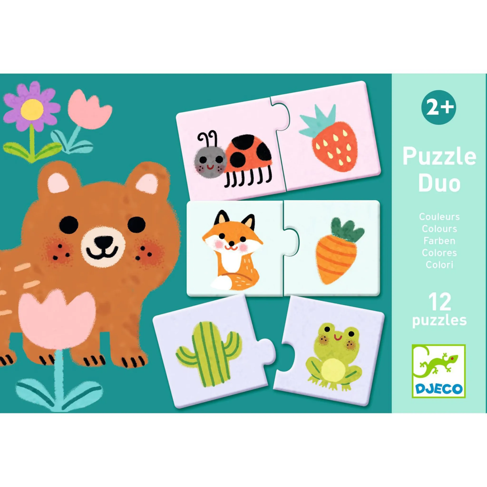 Kids Djeco Puzzles>Puzzle Duo - Colors