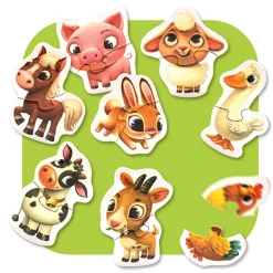 Kids Chefclub Puzzle Farm Animals