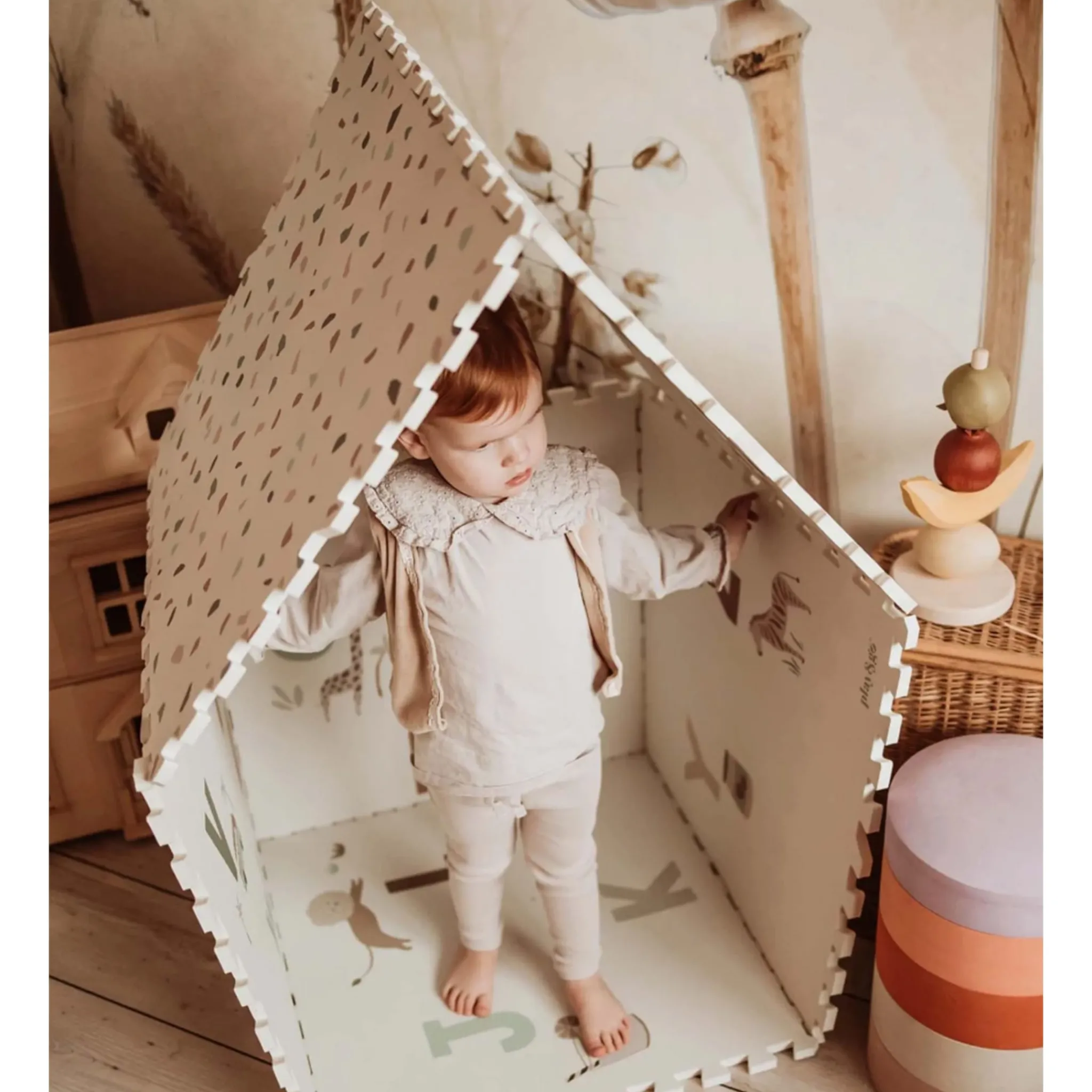 Play N Go Developmental Toys|Play Mat>Puzzle Mat Alphabet / Terrazzo