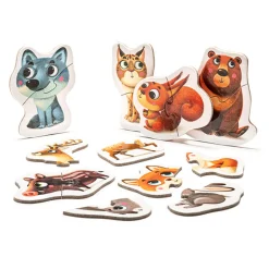 Kids Chefclub Puzzle Mountain Animals