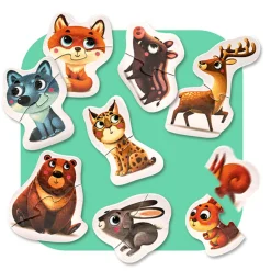 Kids Chefclub Puzzle Mountain Animals