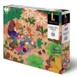 Kids Lalita Art Shop Puzzle Picnic In The Garden 48