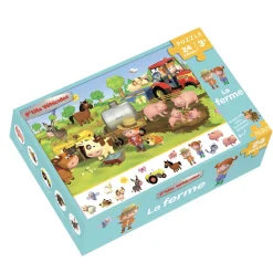 Kids Prologue Puzzle P'tits Véhicule - La Ferme