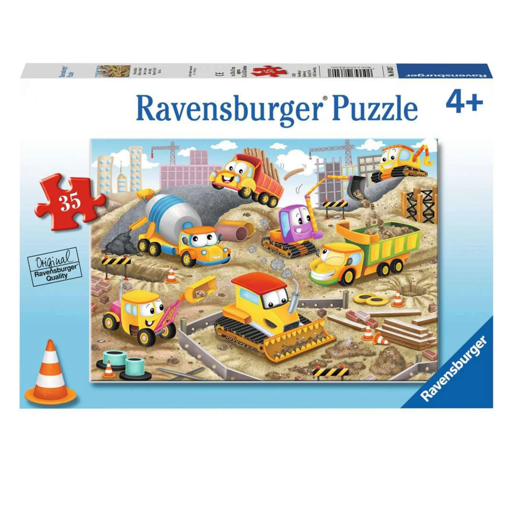 Kids Ravensburger Puzzles>Puzzle Raise The Roof! 35 Pieces