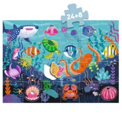 Kids Djeco Puzzles>Puzzle Tactilo Sea