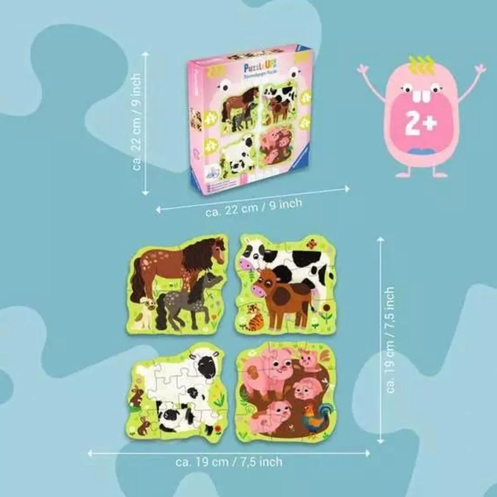 Kids Ravensburger Puzzle Up - Farm