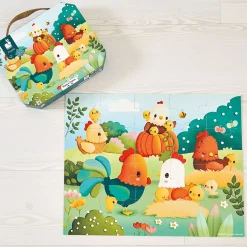 Kids Janod Puzzle Welcome to the Farmyard 20 pieces
