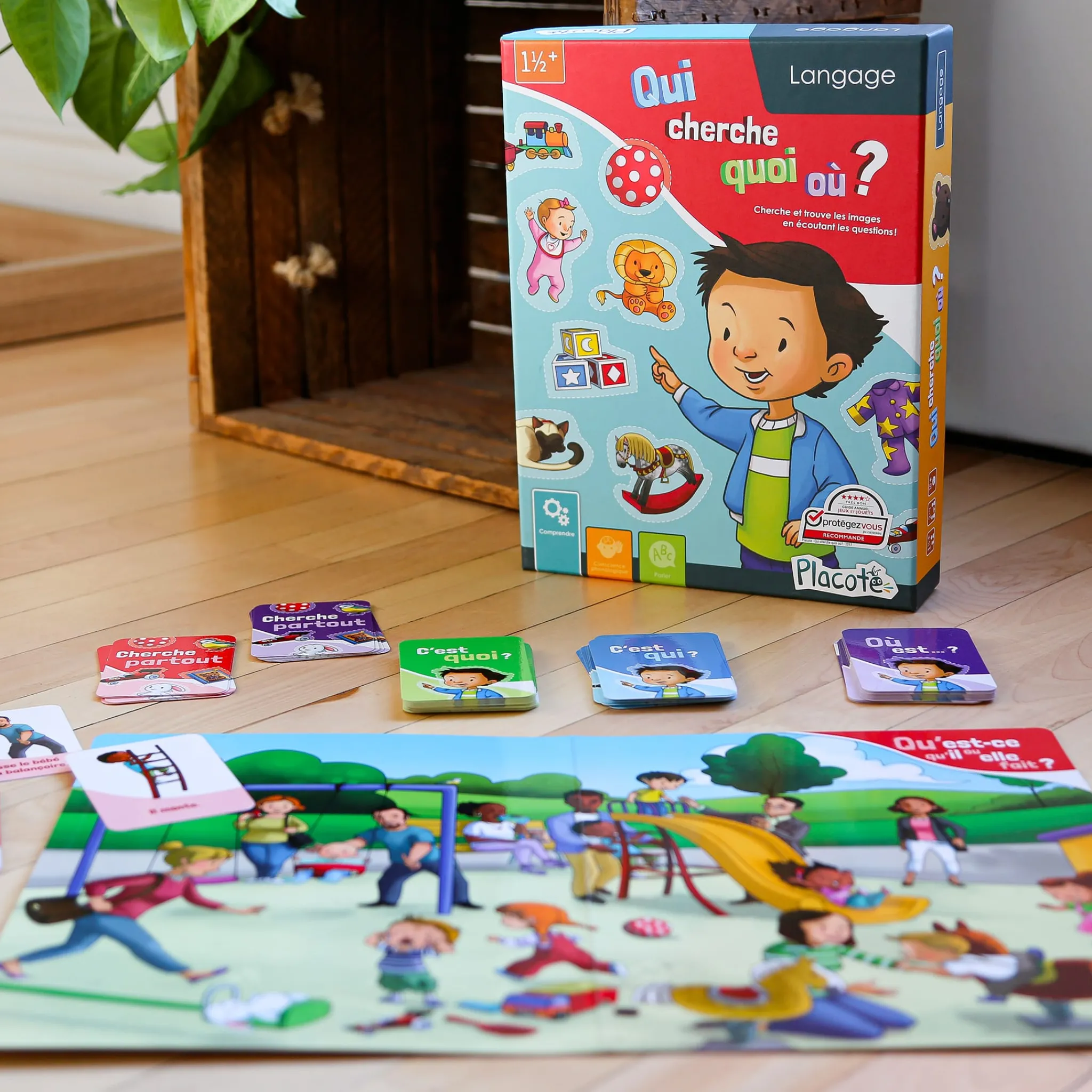 Kids Placote Qui Cherche Quoi Où?