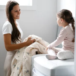 Kids House of Elia Quilted Comforter & Pillowcase - Muslin Fern