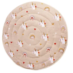 Kids BishyBishyBash Quilted Playmat - Unicorn Dream