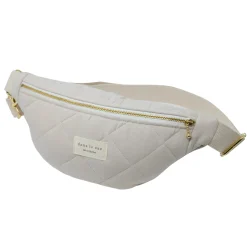 Dans Le Sac Quilted Waist Bag - Cream