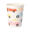 Meri Meri Party Supplies>Race Car Party Cups (8)