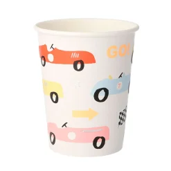 Meri Meri Party Supplies>Race Car Party Cups (8)