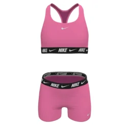 Kids Nike Swimsuits>Raceback Bikini Shorts Set8-16y