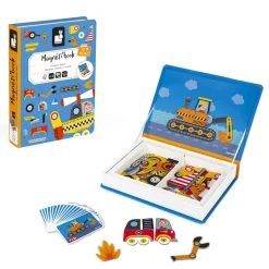 Janod Racers Magneti'book