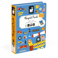 Janod Racers Magneti'book