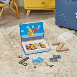 Janod Racers Magneti'book