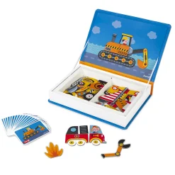 Janod Racers Magneti'book