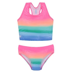 Kids Nano Swimsuits>Rainbow Bikini 4-14