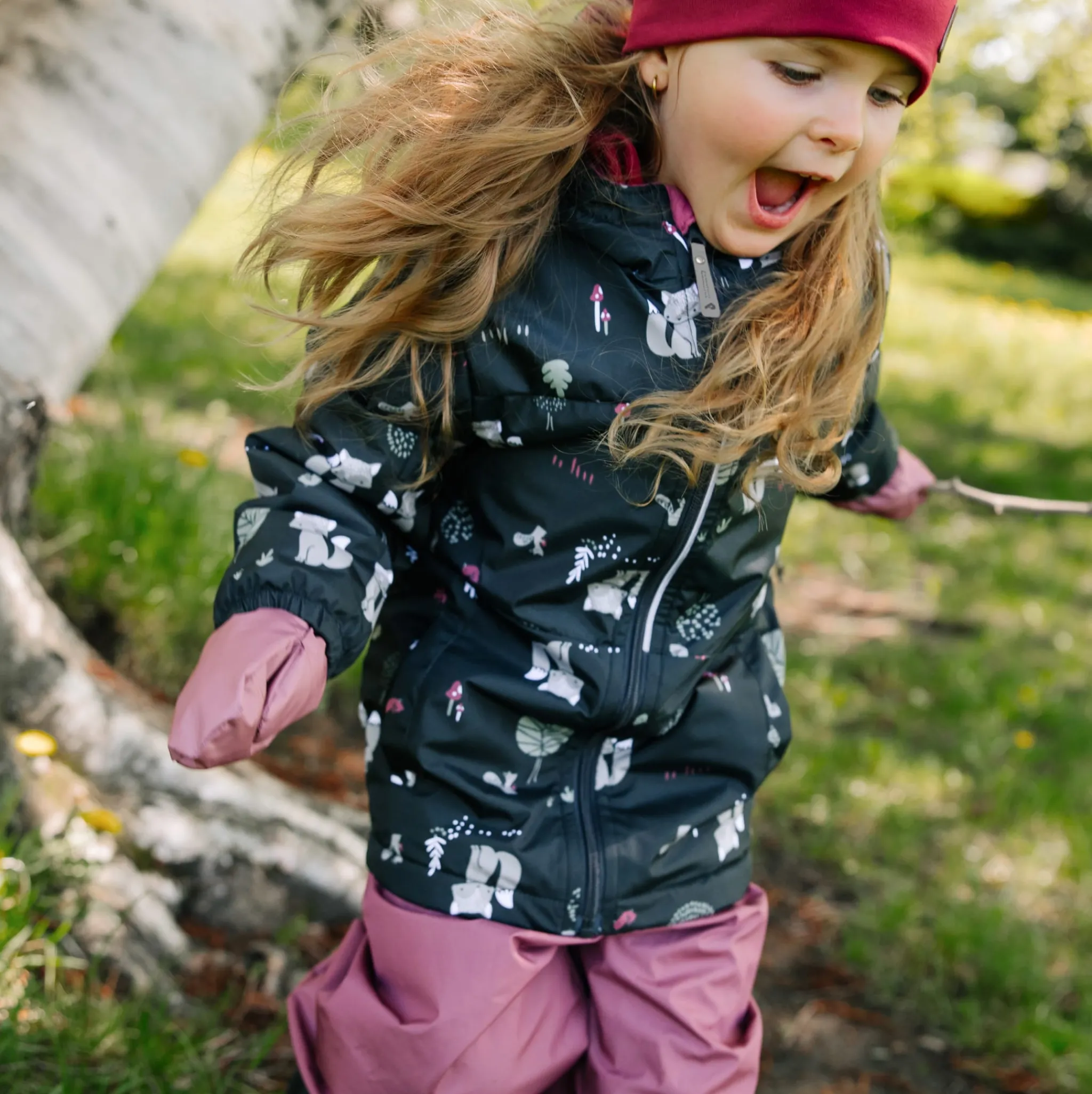 Perlimpinpin Mittens & Gloves>Raspberry Mittens 0-10ans