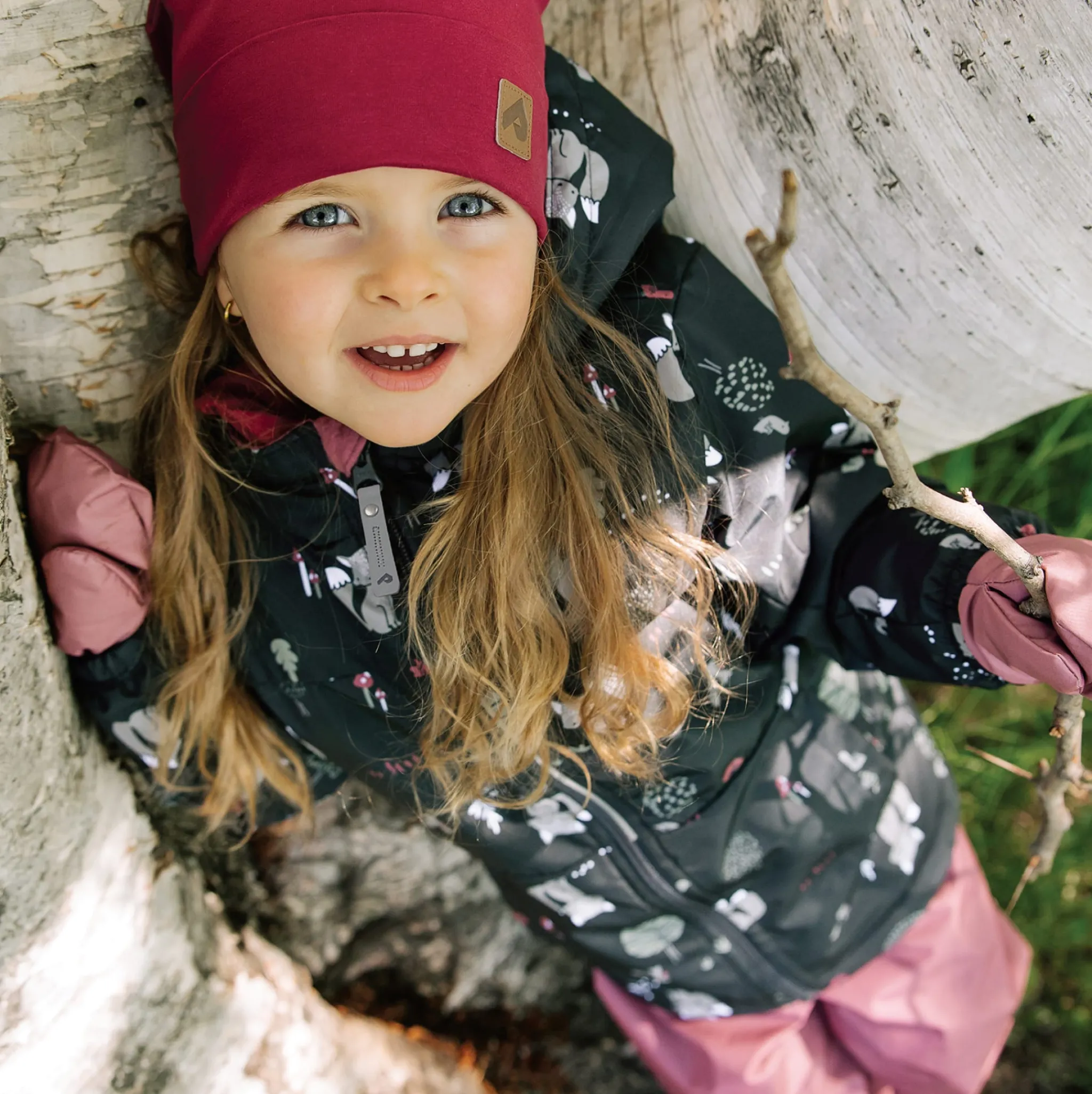 Perlimpinpin Mittens & Gloves>Raspberry Mittens 0-10ans