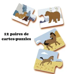 Kids Ravensburger - Jeu Educatif - Maman et ses petits - Découverte des animaux