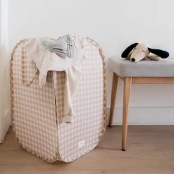 3 Sprouts Recycled Pop-Up Laundry Hamper - Gingham