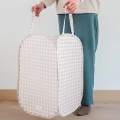 3 Sprouts Recycled Pop-Up Laundry Hamper - Gingham